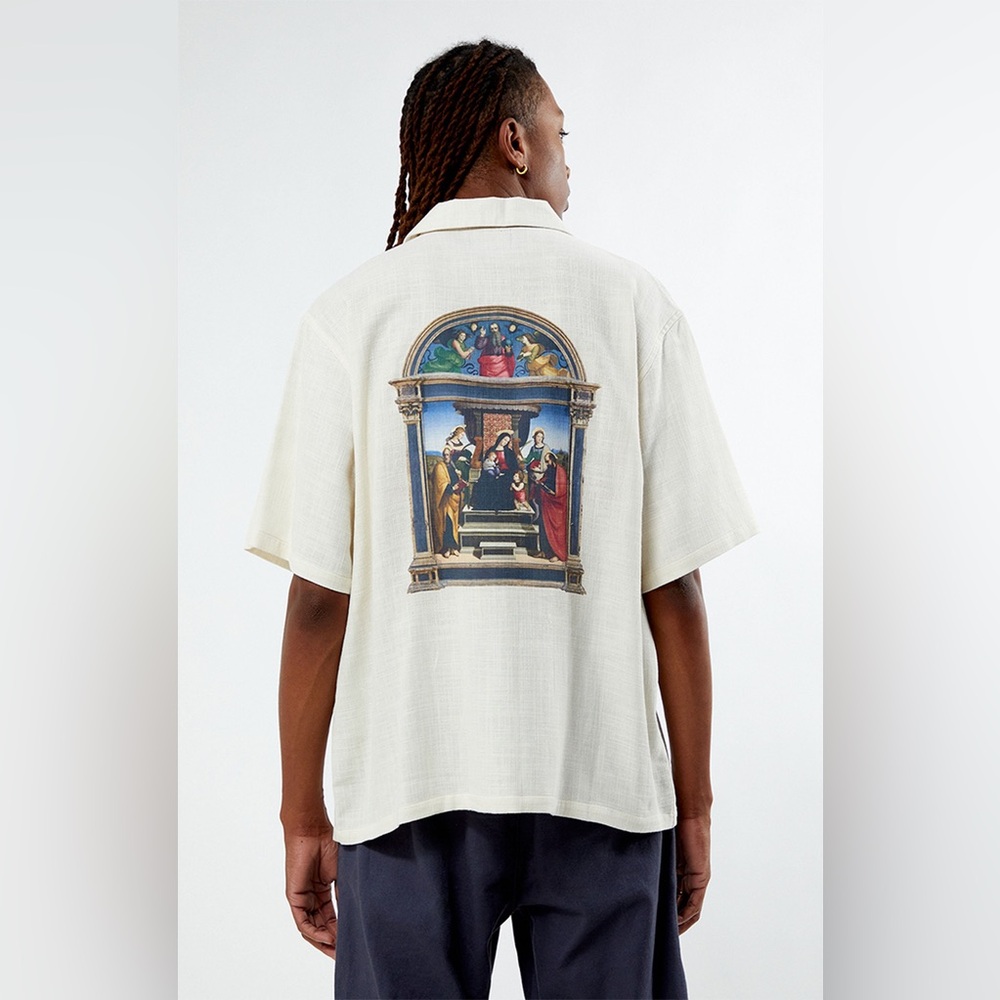 Pacsun Madonna Oversized Camp Shirt - Picture 5 of 16